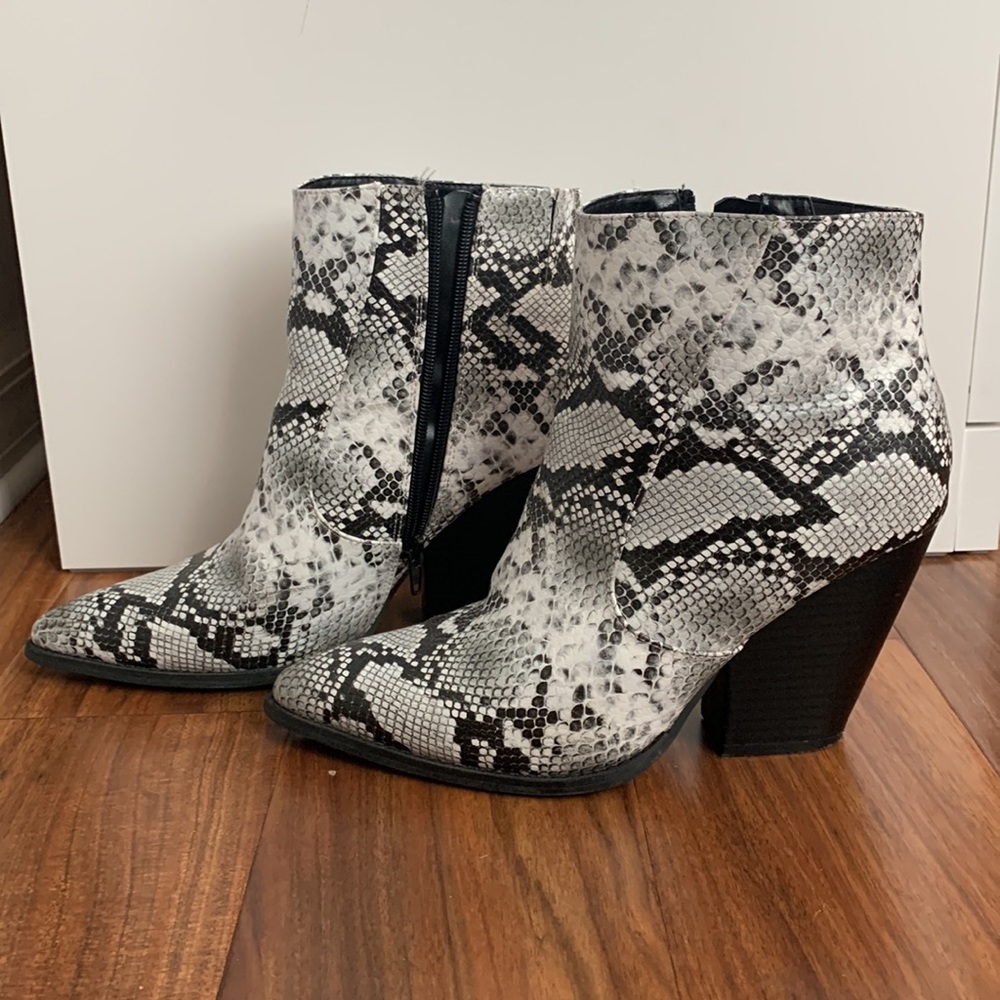 Snakeskin Boots